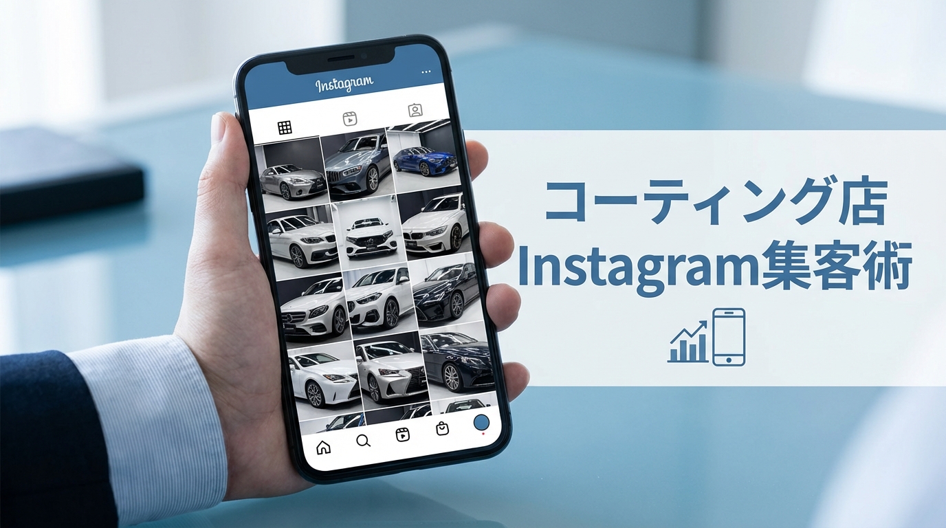 コーティング店のInstagram集客術