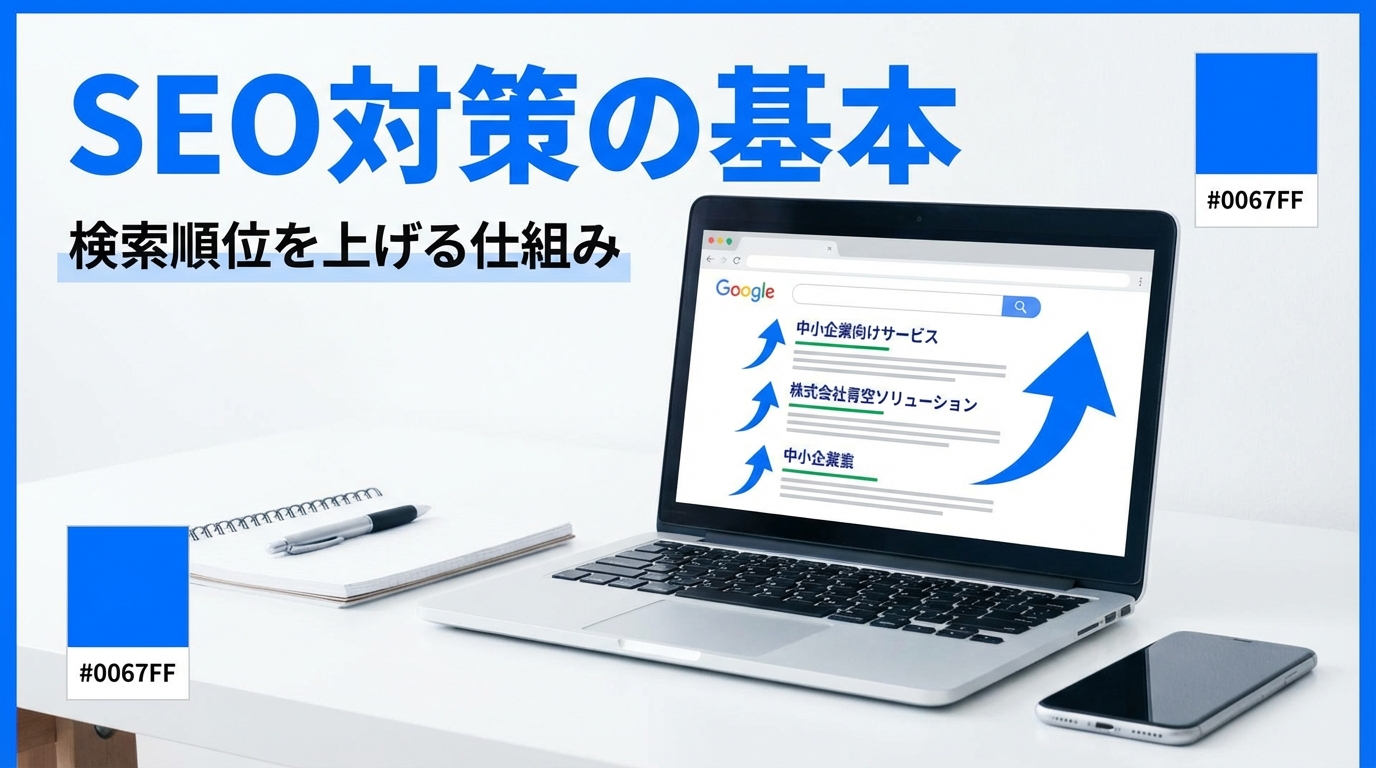 SEO対策の基本を解説【中小企業が今すぐできる施策10選】