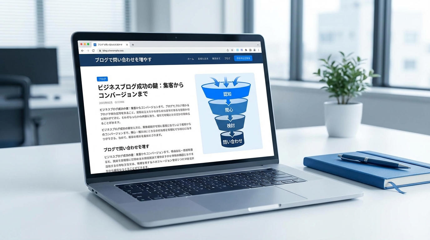 ブログ記事でお問い合わせを増やす書き方