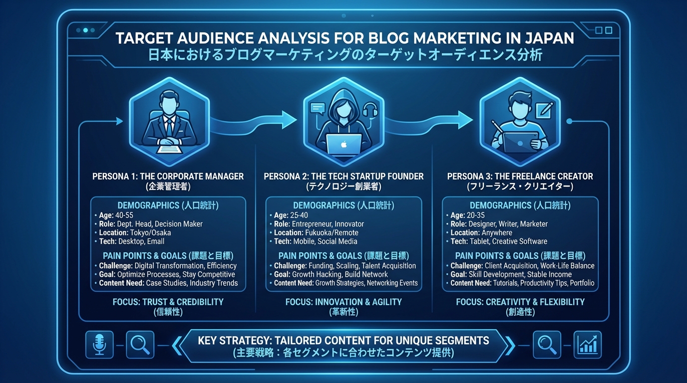 ターゲット読者分析